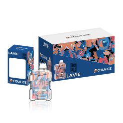 LAVIE NIO BOX 9000 Puffs Vape descartável Pacote de Cola Ice por atacado