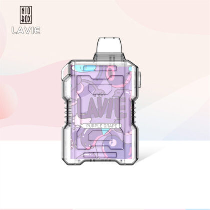 LAVIE NIO BOX 9000 Puffs Disposable Vape Wholesale Purple Grape 600x600