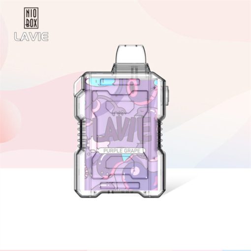 LAVIE NIO BOX 9000 Puffs Disposable Vape Wholesale Purple Grape 600x600