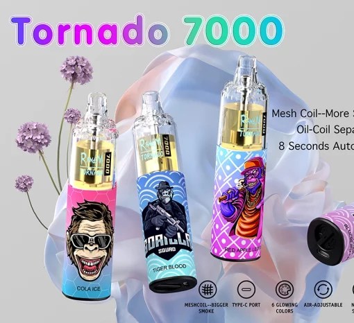 Randm Tornado 7000 Disposable Vape (12)