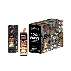 LAVIE 6000 bouffées Vape jetables Pomme Citron Pakage