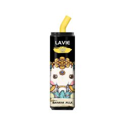 LAVIE 6000 Puffs Vape jetable Banana Milk