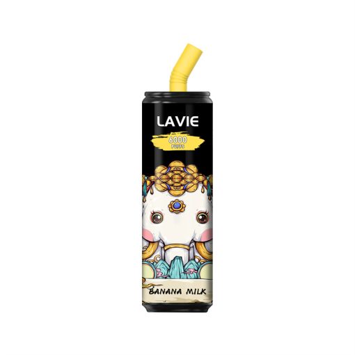 LAVIE 6000 Puffs Engångsvape Bananmjölk