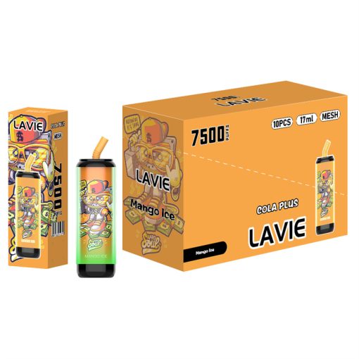 LAVIE Cola Plus 7500 Puffs Disposable Vape Mango Ice