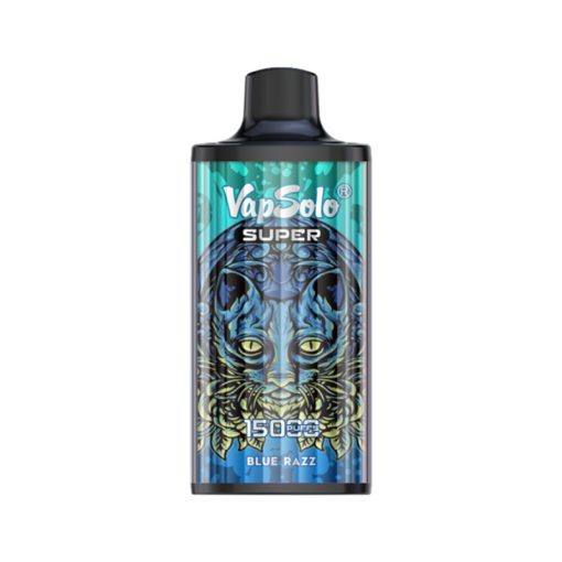 Vapsolo Super 15000 Puffs Eldobható Vape Nagykereskedelem Blue Razz