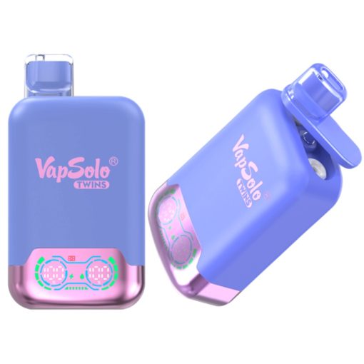 Vapsolo Twins 20000 Puffs Vape Desechable al por mayor BLACK ICE DRAGONFRUIT STRAWBERRY