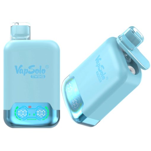 Vapsolo Twins 20000 Puffs Vape Desechable al por mayor BLUEBERRY ICEFIZZY CHERRY