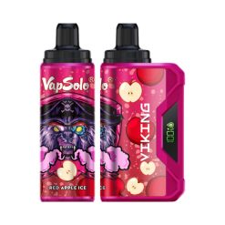 Vapsolo Viking 12000 Puffs Disposable Vape Wholesale Red Apple Ice