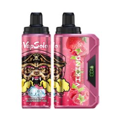 Vapsolo Viking 12000 Puffs Engångs Vape Partihandel Jordgubb Hallon Is