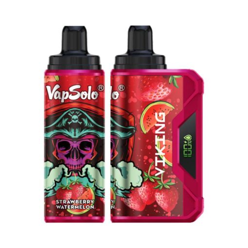 Vapsolo Viking 12000 Puffs Eldobható Vape Nagykereskedelem Eper görögdinnye