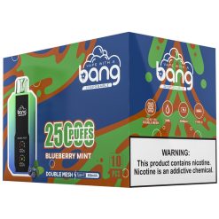 Bang 25000 Puffs Engångs Vape Partihandel Blåbär Mint Förpackning