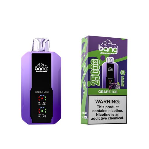 Bang 25000 Puffs Einweg Vape Großhandel Traubeneis