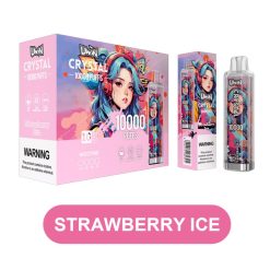 Uwin Crystal 10000 Puffs Eldobható Vape Strawberry Ice