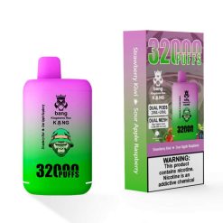 Bang Kingdom Rex 32000 Puffs Disposable Vape Wholesale Strawberry Kiwi Sour Apple Raspberry